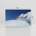 Obraz na płótnie 120x80 - Górska zima w pełnym blasku - góry, zima