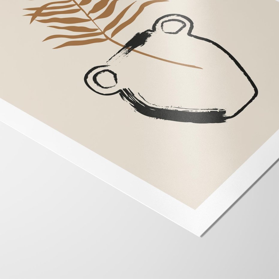 Plakat bez ramy 50x70 - Wewnętrzne Opowieści - boho, nowoczesna sztuka