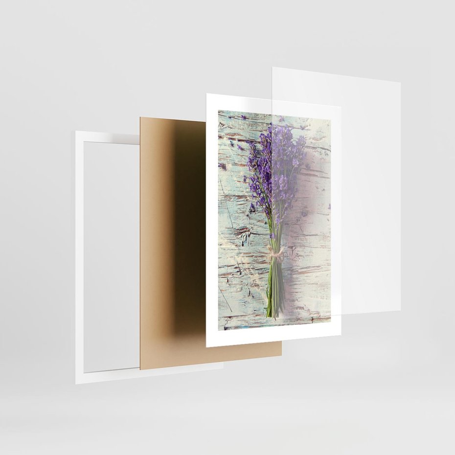 Plakat w ramie 30x40 - Kwiatowy bukiet pełen piękna - bukiet, kwiaty - rama biała