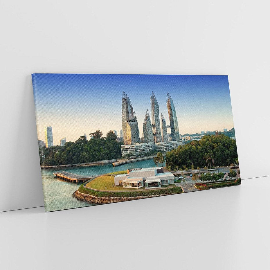 Obraz na płótnie 100x50 - Azja miasto architektonicznej ekstrawagancji - Azja, miasto