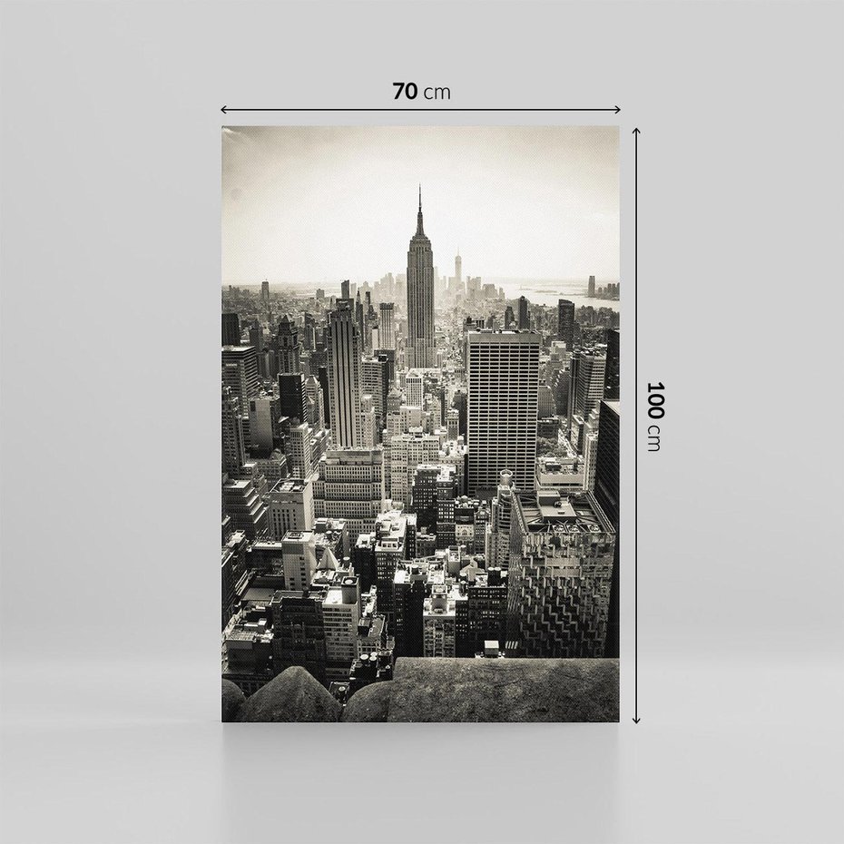 Obraz na płótnie 70x100 - Dusza wielkiego miasta - Manhattan, Nowy Jork