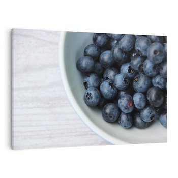 Obraz na płótnie 100x70 - Borówki - Owocowy Urok Lasu - borówki, owoce