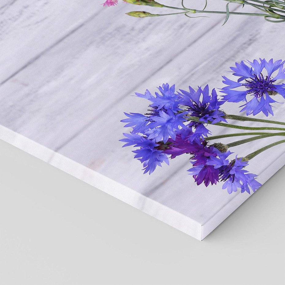 Obraz na płótnie 120x60 - Kwiatowe impresje - kwiaty,