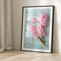 Plakat bez ramy 30x40 - Hiacynty w Kwiatowej Kompozycji - hiacynty, kwiaty
