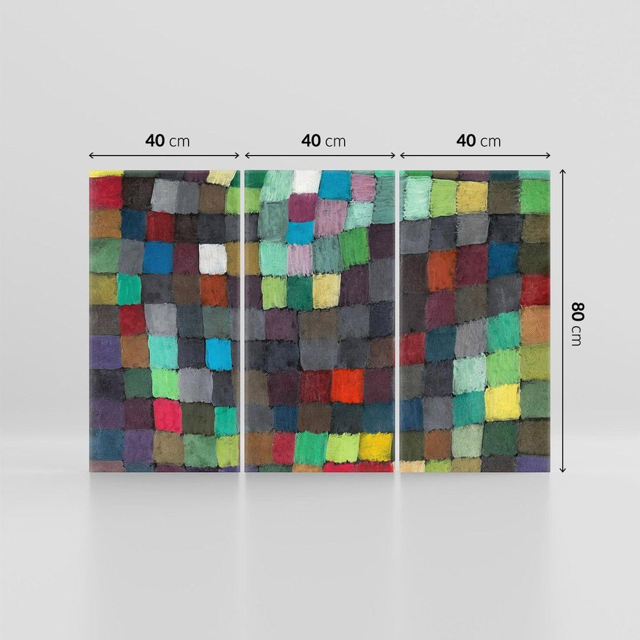 Obraz na płótnie 120x80 - May Picture 1925, Paul Klee - Reprodukcja - reprodukcja, obraz na płótnie