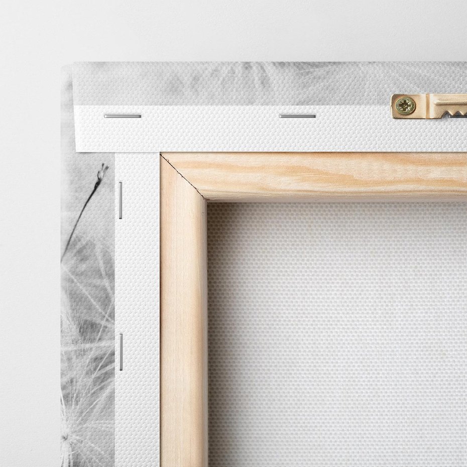 Obraz na płótnie 140x70 - Zdmuchnięty Puch - dmuchawce, delikatne