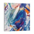 Obraz na płótnie 60x60 - Rytmy ukrytych pragnień - chaos i abstrakcja, plamy koloru