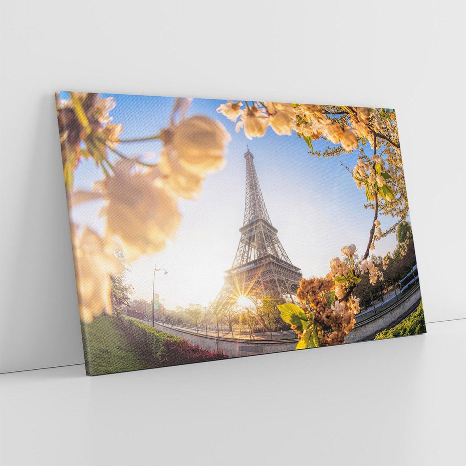 Obraz na płótnie 70x50 - Ikona Paryża - Wieża, Eiffla