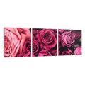 Obraz na płótnie 150x50 - Róże - piękno kwiatów - róże, kwiaty