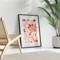Plakat bez ramy 30x40 - Nieskrępowane wyobraźnie kolorów - kwiaty, pastelowe kolory