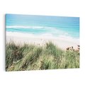 Obraz na płótnie 100x70 - Harmonia Natury - widok z wydm, wydmy porośnięte trawami