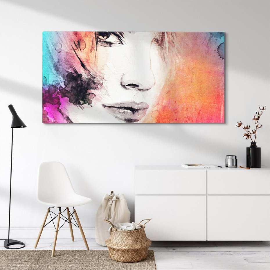 Obraz na płótnie 120x60 - Kobieta w sztuce - portret, kobieta