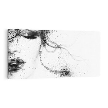 Obraz na płótnie 100x50 - Eksplozja Kolorów - akwarela, abstrakcja