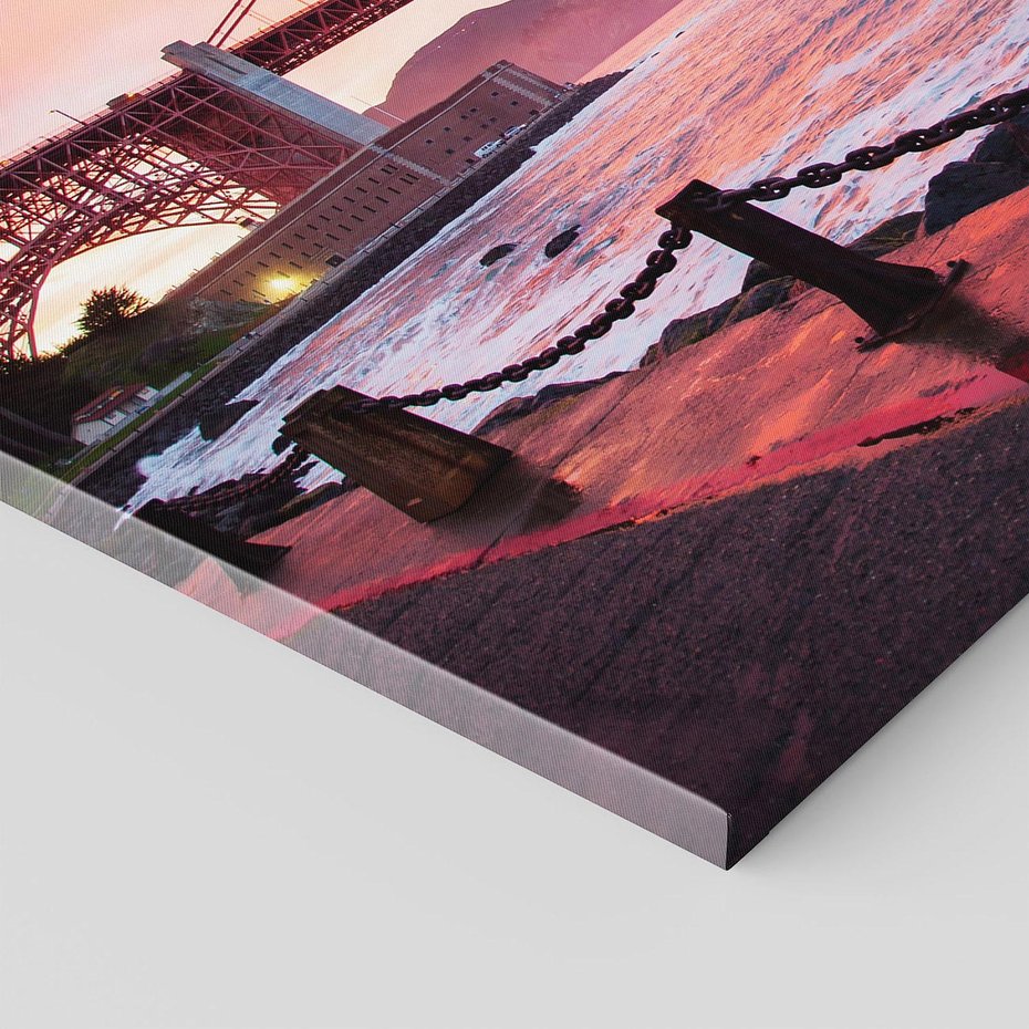 Obraz na płótnie 70x50 - Golden Gate - Most w USA - Golden Gate, most