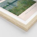 Plakat w ramie 50x70 - Claude Monet: Reprodukcja - Claude Monet, reprodukcja plakat - rama drewno