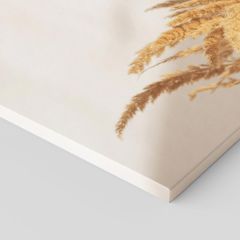 Obraz na płótnie 40x40 - Swobodne trawy boho - boho, suche