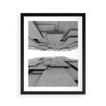 Plakat w ramie 40x50 - Architektura 3D - architektura, 3D - rama czarna