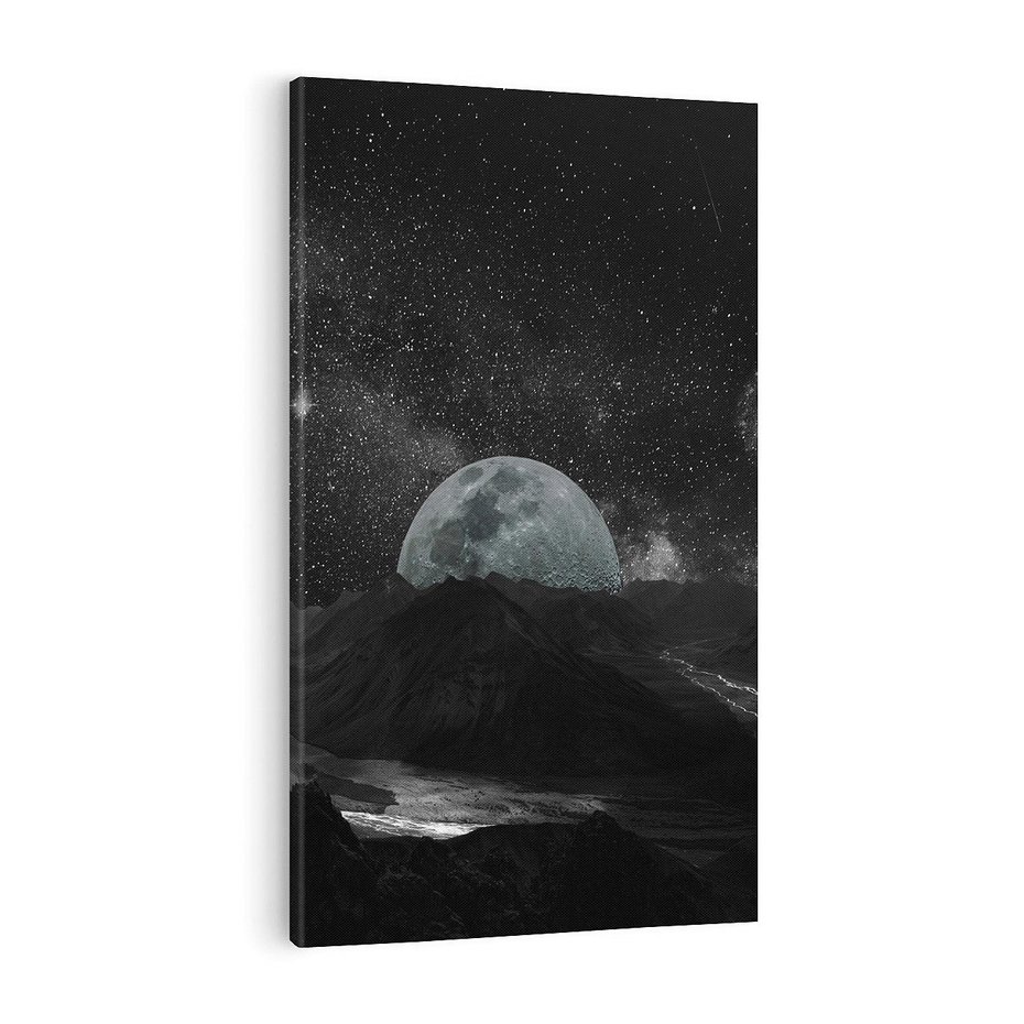 Obraz na płótnie 50x70 - Kosmiczne piękno: ziemia z lotu ptaka - kosmos, ziemia