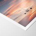 Plakat bez ramy 30x40 - Podróż w Kierunku Słońca - samolot, samolot w powietrzu