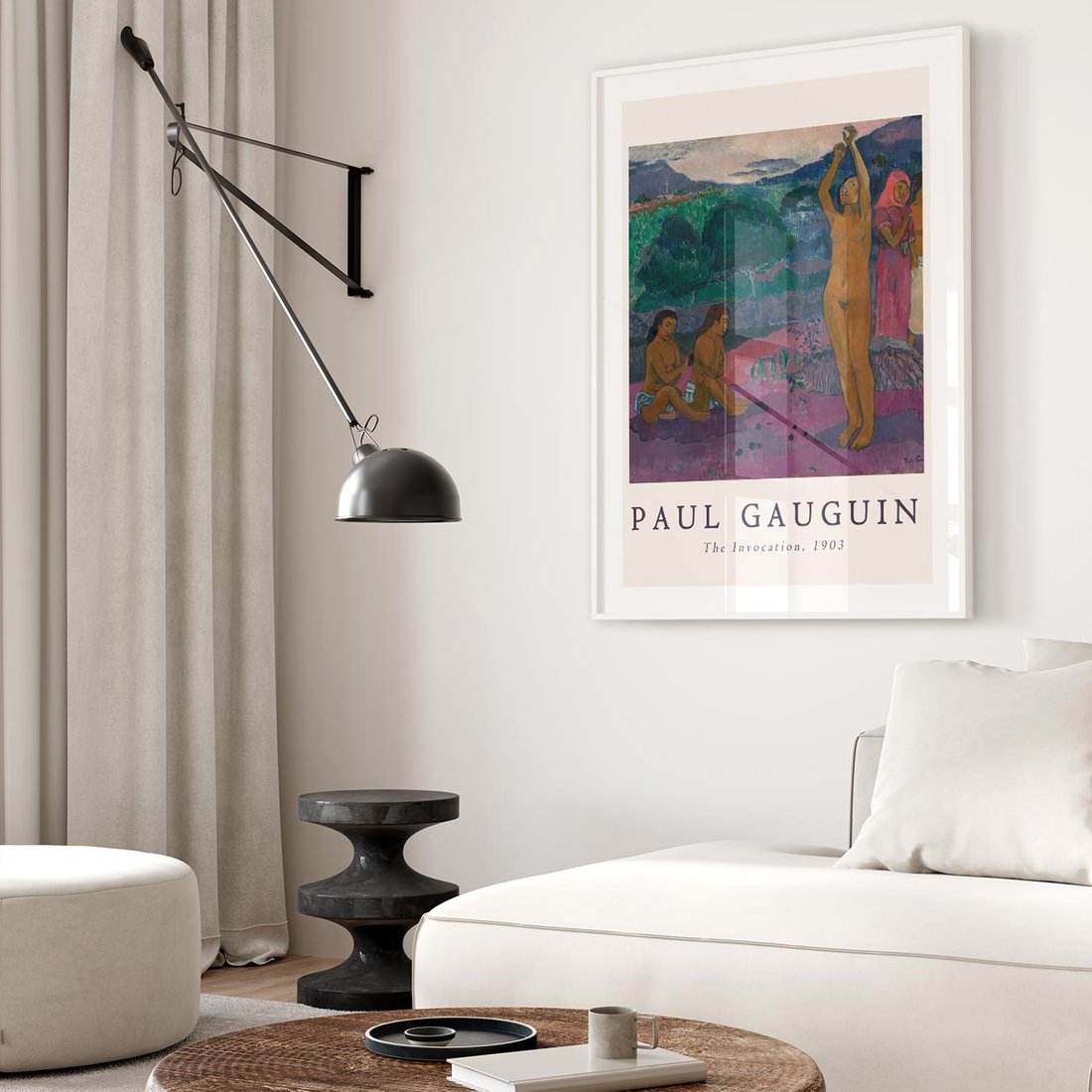 Plakat bez ramy 21x30 - Reprodukcja Gauguina: Sztuka Egzotyczna na Plakacie - paul gauguin, plakat