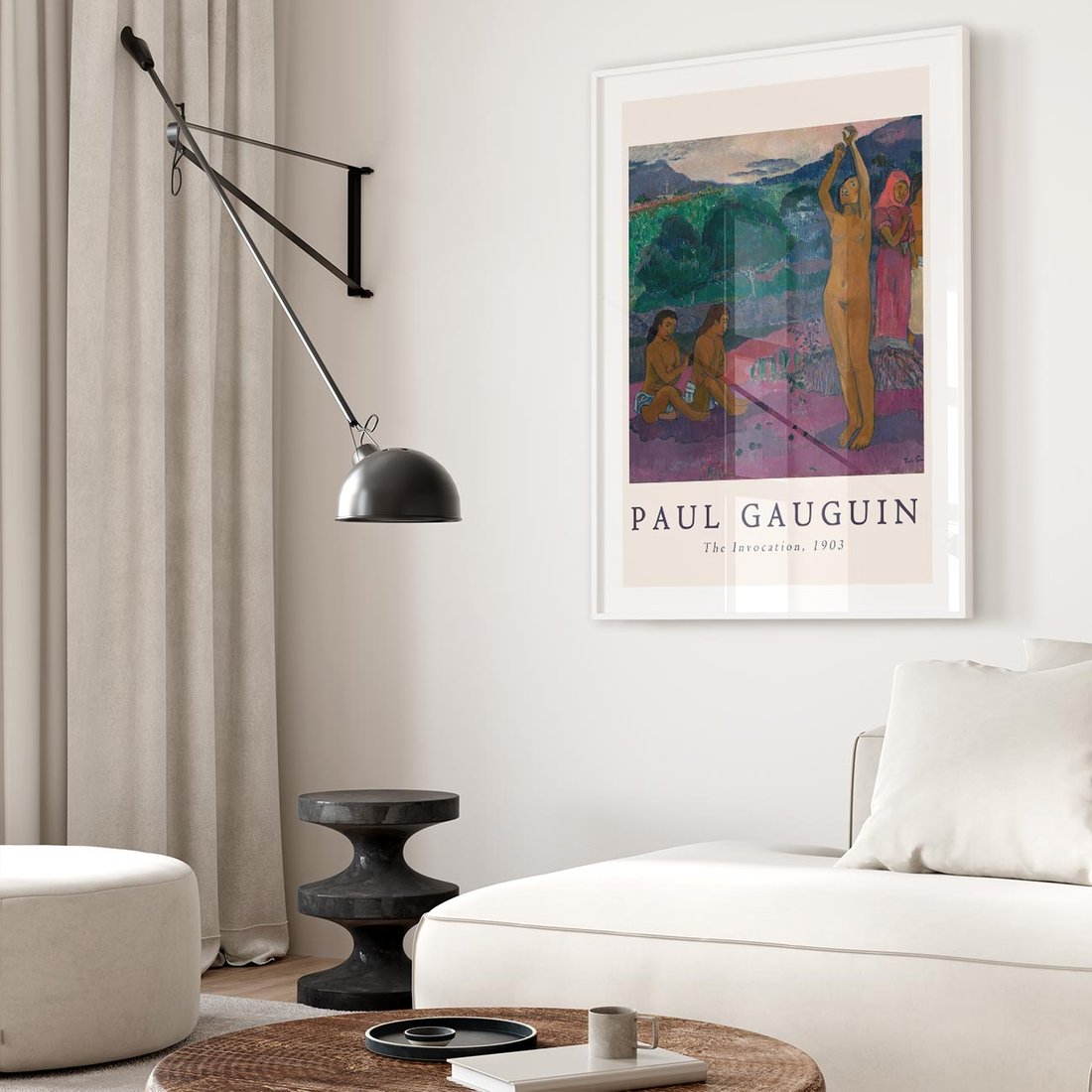 Plakat bez ramy 50x70 - Reprodukcja Gauguina: Sztuka Egzotyczna na Plakacie - paul gauguin, plakat