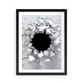 Plakat w ramie 50x70 - Nowoczesna Abstrakcja - grafika, nowoczesna - rama czarna