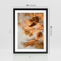 Plakat w ramie 30x40 - Magia Jesieni - liście, jesień - rama czarna