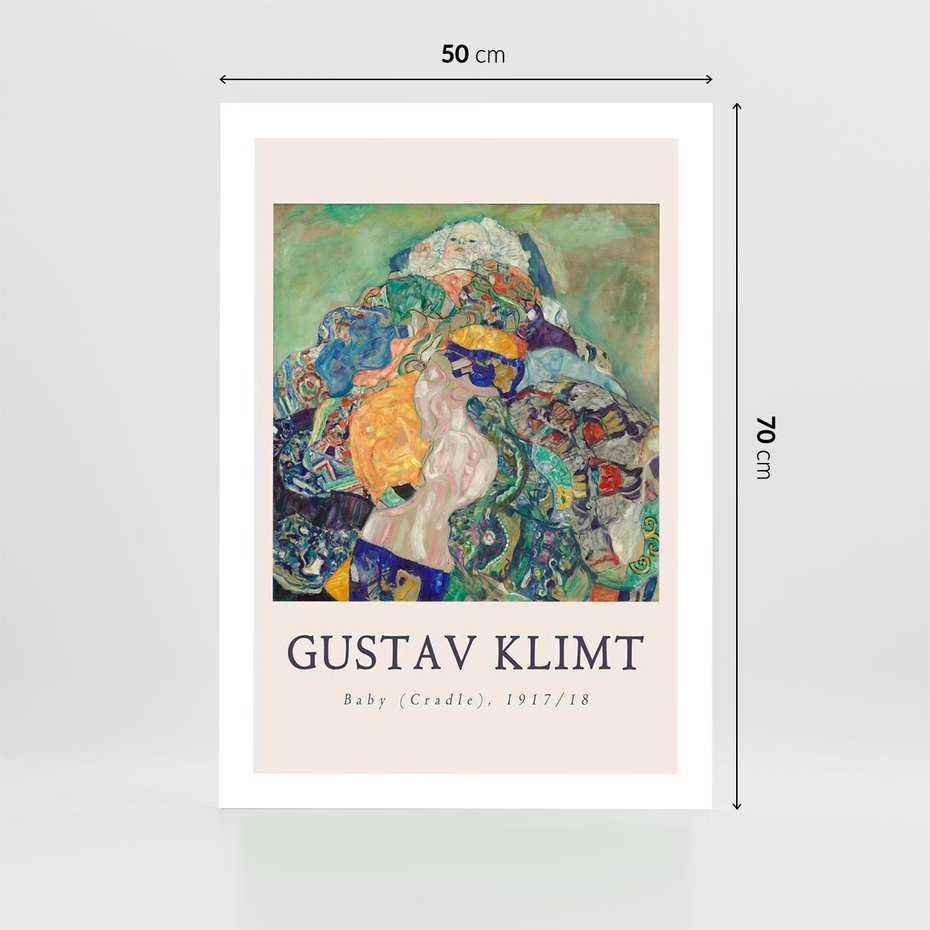 Plakat bez ramy 50x70 - Sztuka z Reprodukcją G. Klimta - Gustav Klimt, reprodukcja