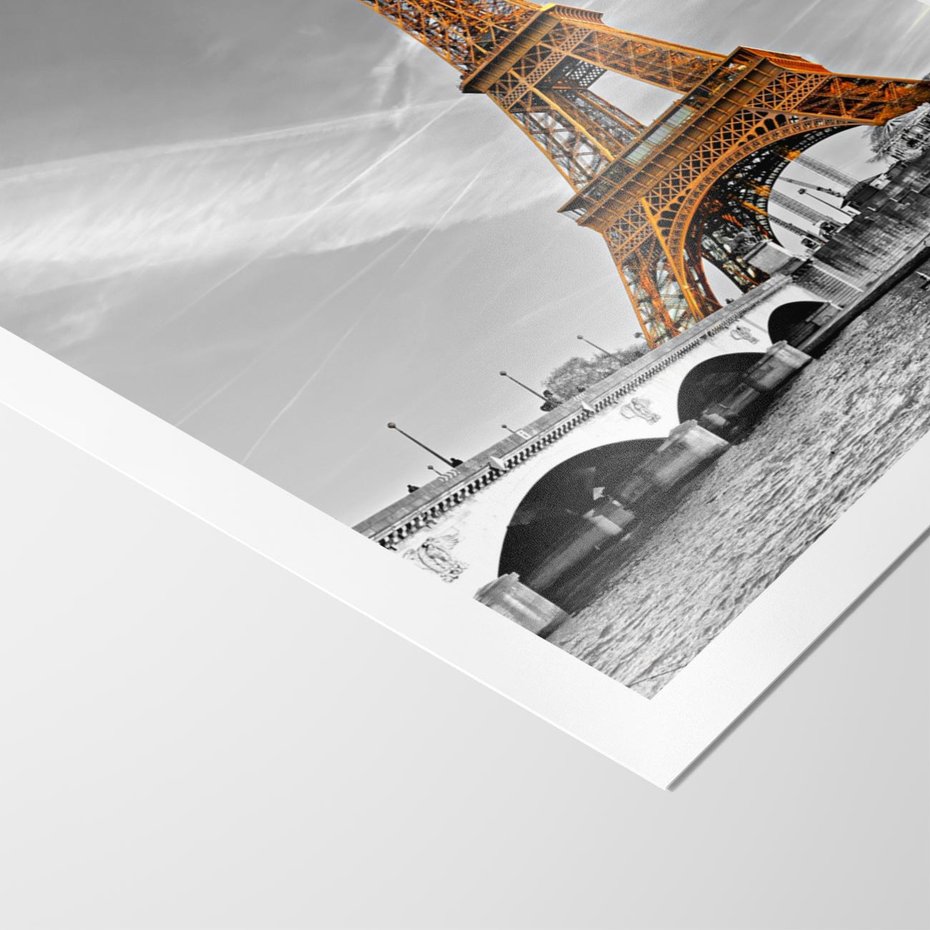Plakat bez ramy 50x70 - Echa Wieży Eiffla - wieża, Eiffla