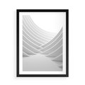 Plakat w ramie 50x70 - Nowoczesna Ekspresja - abstrakcja, 3D - rama czarna