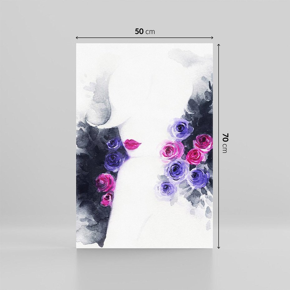 Obraz na płótnie 50x70 - Urok osobowości - kobieta, portret