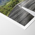 Plakat bez ramy 30x40 - Droga przez góry: podróż do przygody - droga, góry