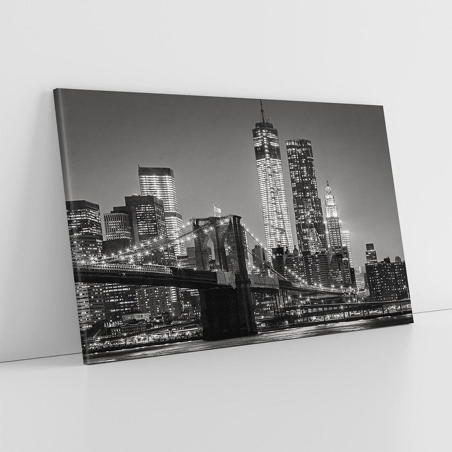 Obraz na płótnie 70x50 - Most nad Manhattańskim Skarbem - most, Nowy Jork