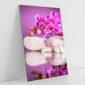 Obraz na płótnie 70x100 - Kwiatowy Relaks - orchidea, kwiat