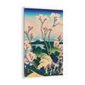 Obraz na płótnie 80x120 - "Goten-Yama Hill, Shinagawa on the Tokaido" Katsushika Hokusai - Reprodukcja - reprodukcja, obraz na płótnie