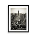 Plakat w ramie 30x40 - Dusza wielkiego miasta - Manhattan, Nowy Jork - rama czarna