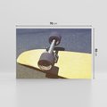 Obraz na płótnie 70x50 - Deskorolka - Sztuka Na Kółkach - deskorolka, skateboard