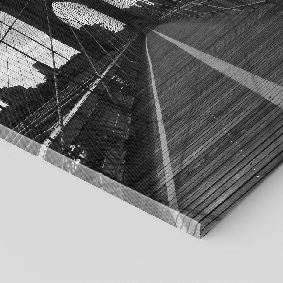 Obraz na płótnie 50x70 - Most Nowoczesności - most, nowoczesny