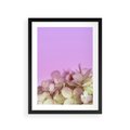 Plakat w ramie 30x40 - Kwiatowa Uroda - kwiaty, hortensje - rama czarna