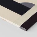 Obraz na płótnie 60x60 - Nowoczesne Brązy - geometryszne pasy, nowoczesny styl