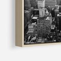 Obraz w ramie 70x100 - Majestatyczne Wysokości - Nowy Jork, wieżowce - rama drewno