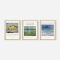 Zestaw obrazy w ramie 50x70 galeria - Impresjonizm, Monet, Renoir - rama drewno