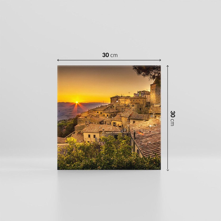 Obraz na płótnie 30x30 - Urok włoskiej przyrody - toscania, Włochy