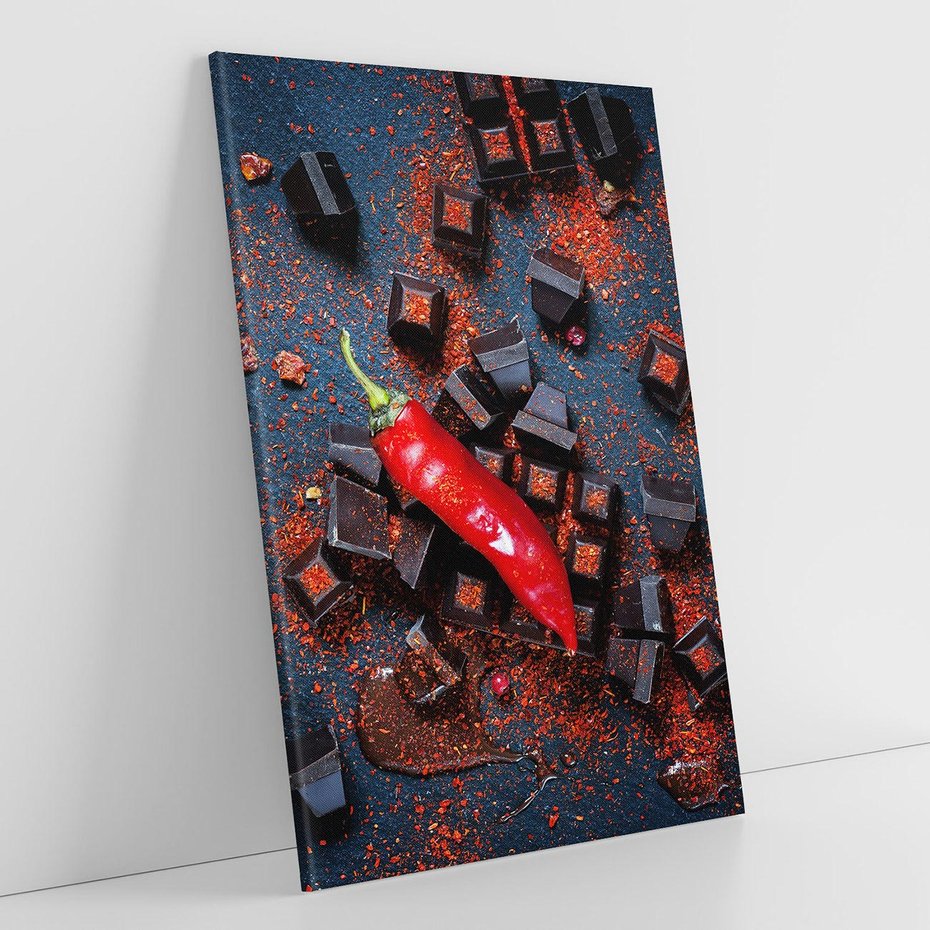 Obraz na płótnie 80x120 - Papryka w Restauracji - restauracja, papryka