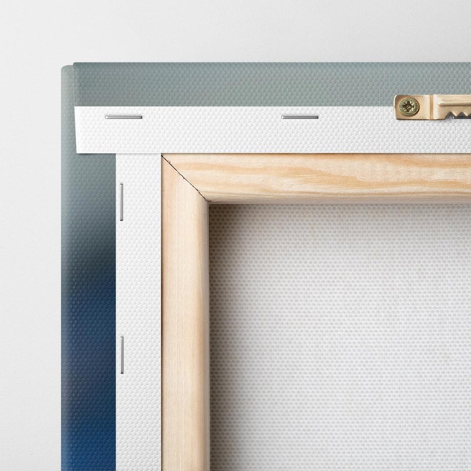 Obraz na płótnie 100x70 - Lisek w lesie - lis, lisek