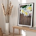 Plakat bez ramy 30x40 - Relaksująca Harmonia - kwiaty, spa