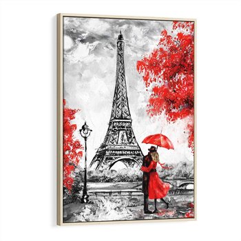 Obraz w ramie 70x100 - Paryż Wieża - Paryż, Wieża - rama drewno