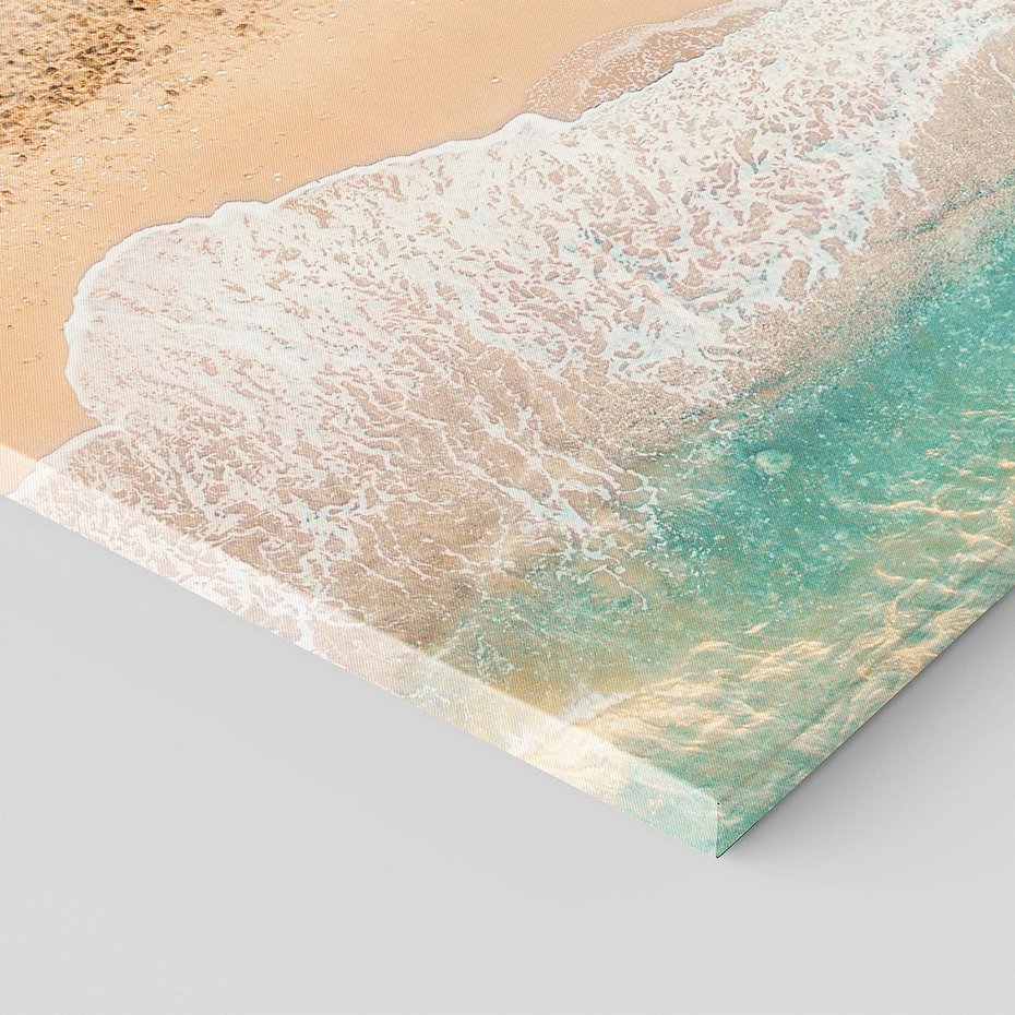 Obraz na płótnie 100x50 - Oczy turkusu - fotografia, plaża