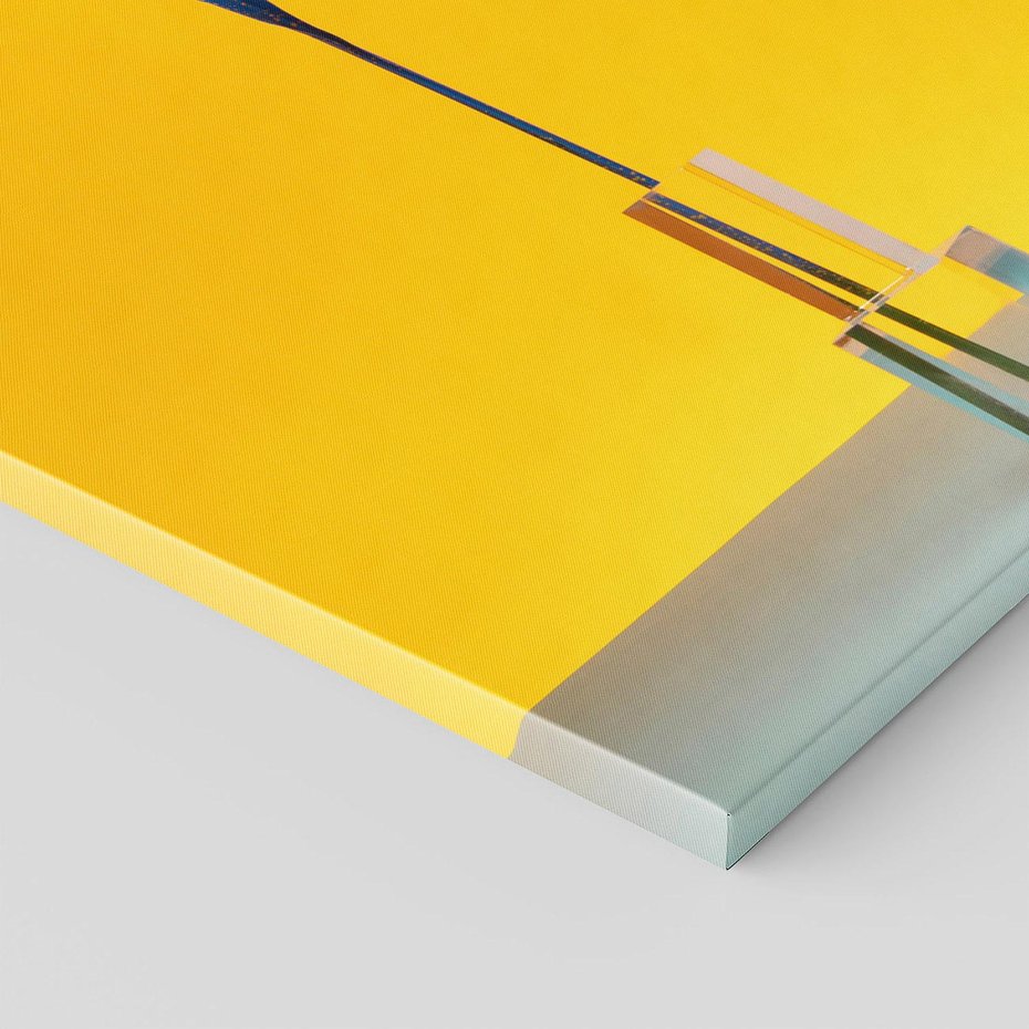 Obraz na płótnie 70x100 - Niebiańskie liście - liść, liście