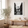Plakat bez ramy 21x30 - Ikona Miasta - Nowy Jork, most